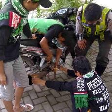 26 Sepeda Motor Suporter Persebaya Diamankan