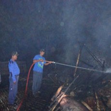 Home Industry Sepatu Sandal Ludes Terbakar