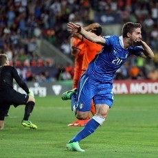 Gol Tunggal Borini Antar Italia ke Final