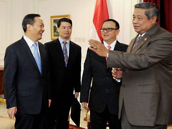 Presiden SBY Terima Pimpinan Partai Komunis China