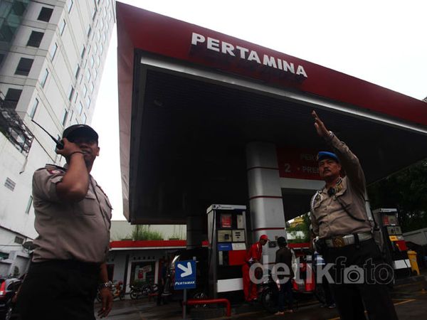 Polisi Jaga Sejumlah SPBU