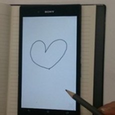 Sony Xperia ZU Bisa Dioperasikan Pakai Pensil?
