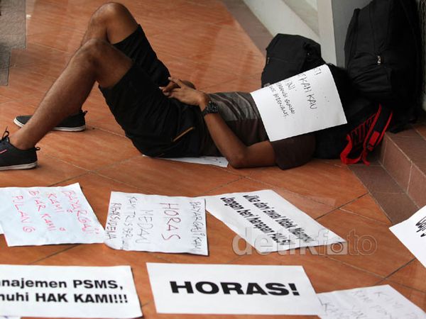 Pemain PSMS Kembali Datangi PSSI