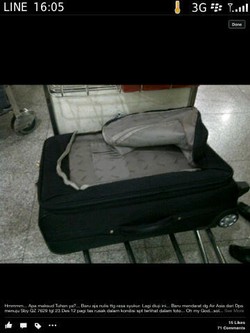 Ini Penampakan Tas Henry yang Disilet Oknum di Bandara
