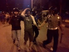 Polisi Amankan 30 Pendemo Anarkis di Medan