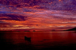 Membara di pagi hari