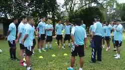 Pemain Senior Pemanasan Jelang Laga Timnas U-23