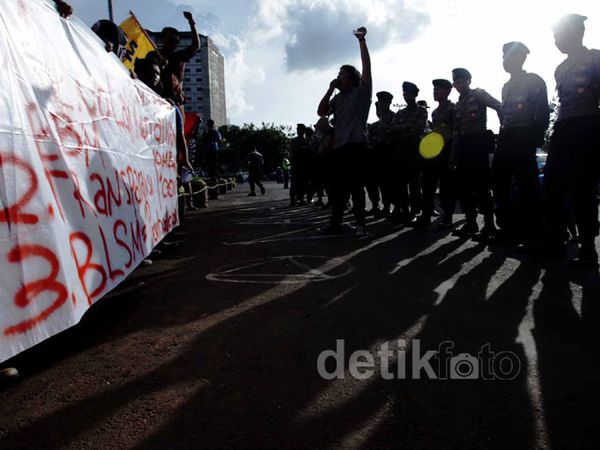 Istana Masih Kedatangan Demo BBM