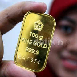Beli Emas di Antam Rp 513 Ribu/Gram, Kalau Jual Rp 438 Ribu/Gram