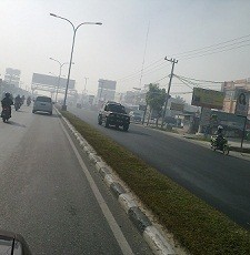 Jadwal Penerbangan di Bandara Pekanbaru Belum Terganggu Asap