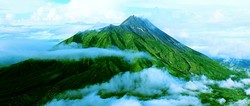 Merapi di Pagi Hari