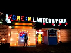 Taman Lentera Korea di PRJ Kemayoran, Ada Psy!