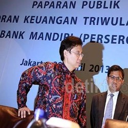 Bos Bank Mandiri: Kenaikan Bunga Kredit Tunggu Kepastian Harga BBM