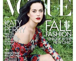 Cantiknya Katy Perry di Pemotretan Majalah Vogue