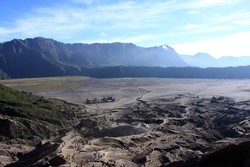 Lautan pasir Bromo