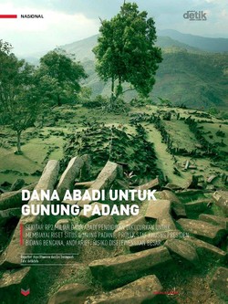 Dana Abadi untuk Gunung Padang