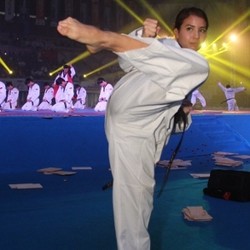 Tya Ariestia Rela Belajar Taekwondo Hingga ke Korea Selatan