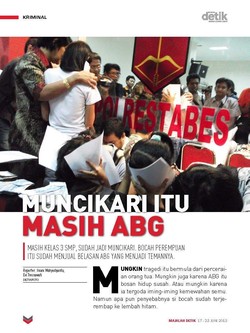 Muncikari Itu Masih ABG