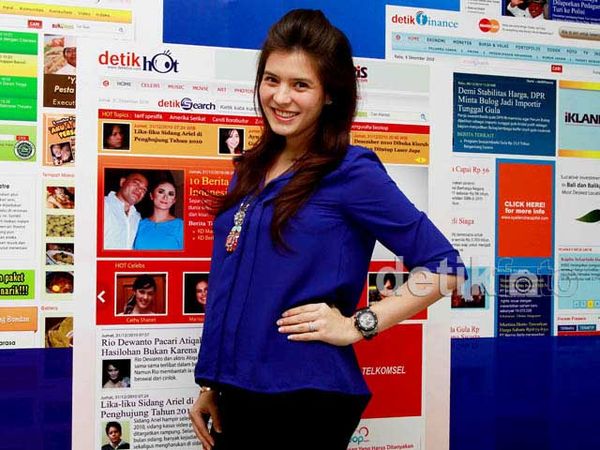Si Cantik Carissa Putri di detikcom