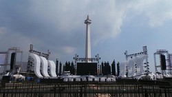 Malam Muda Mudi, Panggung Besar Sudah Menunggu di Monas