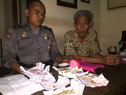 Kakek Pikun Bawa Emas dan Uang Jutaan Rupiah Diamankan Polisi di Semarang