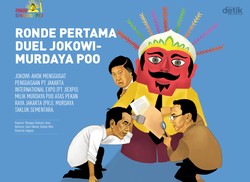 Ronde Pertama Duel Jokowi-Murdaya Poo
