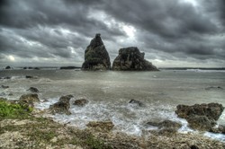 Pemandangan di Tanjung Layar