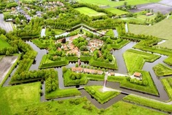 Unik! Belanda Punya Benteng Berbentuk Bintang