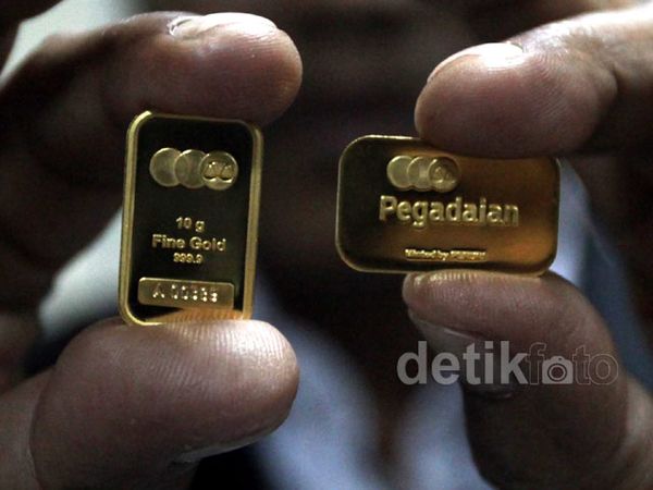 Penjualan Emas Pegadaian Naik 80 %