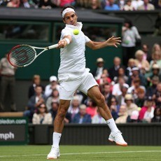Federer Melaju Mulus ke Babak Kedua