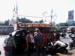 500 Polisi Amankan Demo RUU Ormas di DPR