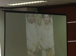 Foto Pernikahan Irjen Djoko dan Mahdiana Dipajang di Pengadilan Tipikor