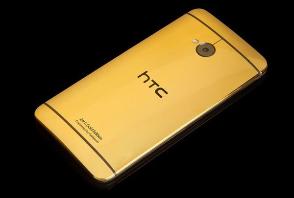 HTC One Mewah Berlapis Emas 24 Karat, Mau?