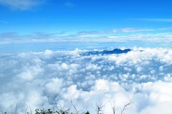 Permadani Awan di Gunung Cikuray, Garut
