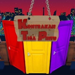 Kontrakan Tiga Pintu Kedatangan Ustad & Tamu Bule