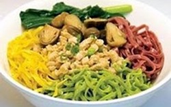Mie Alami Hijau dan Ungu, Lebih Cantik dan Bernutrisi