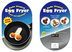 Ups! Telur Bisa Digoreng Bentuk Mr.P dengan Cetakan Ini!