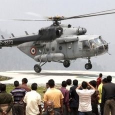 Helikopter Jatuh Saat Akan Evakuasi Korban Banjir India, 20 Orang Tewas