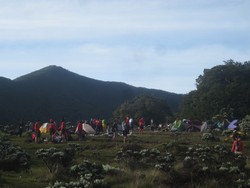 Gede-Pangrango, Gunung Favorit Pendaki Saat Akhir Pekan