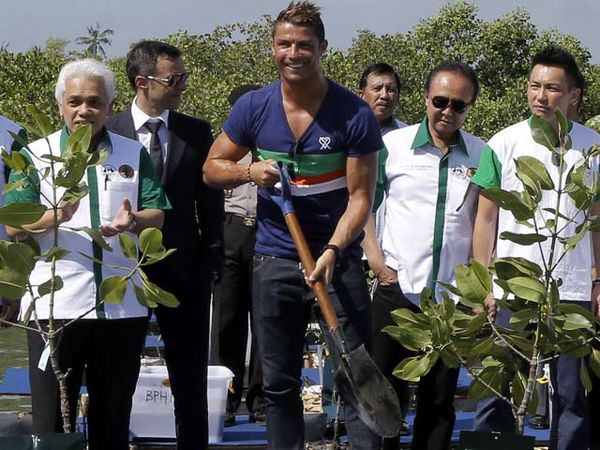 Cristiano Ronaldo Jadi Duta Mangrove Bali