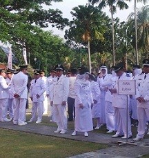 Camat & Lurah DKI Gladi Resik Pelantikan di Balai Kota