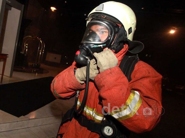 The Media Hotel and Tower Terbakar