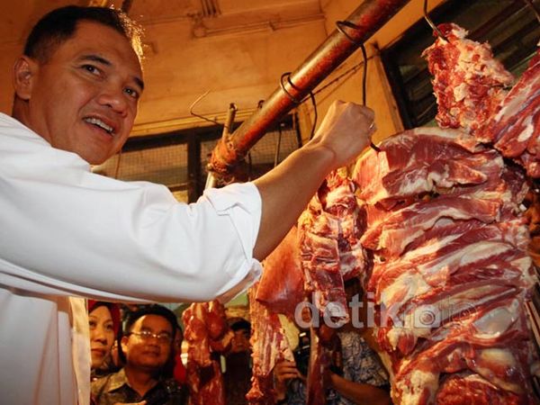 Mendag Sidak Pasar Jelang  Ramadan