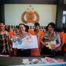 10 Pejudi Kelas Teri Diringkus Dalam Satu Hari