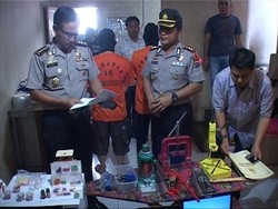 Polresta Medan Bongkar Home Industry Ekstasi