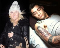 Tak Takut Putus, Zayn One Direction Tato Lengannya dengan Wajah Pacar