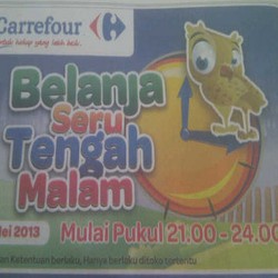 Lokasi dan Produk Diskon di Midnight Sale Carrefour Malam Ini