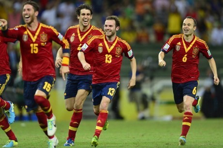 Andy Murray Ikut Tegang Nonton Spanyol vs Italia