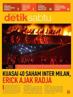 KUASAI 40 SAHAM INTER MILAN, ERICK AJAK RADJA