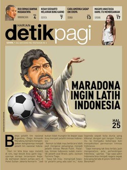 MARADONA INGIN LATIH INDONESIA
